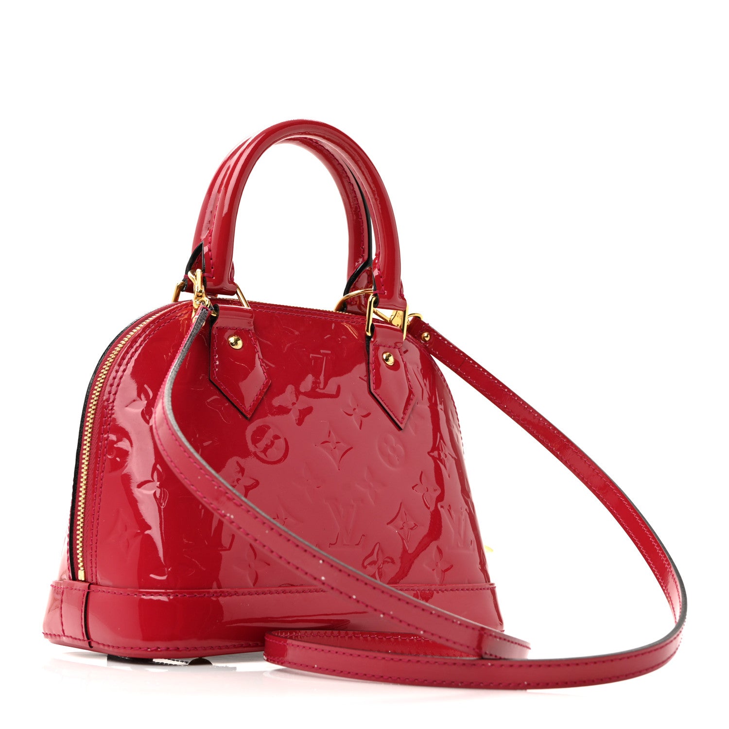Louis Vuitton Vernis Alma BB Rose Indien 6 of 37