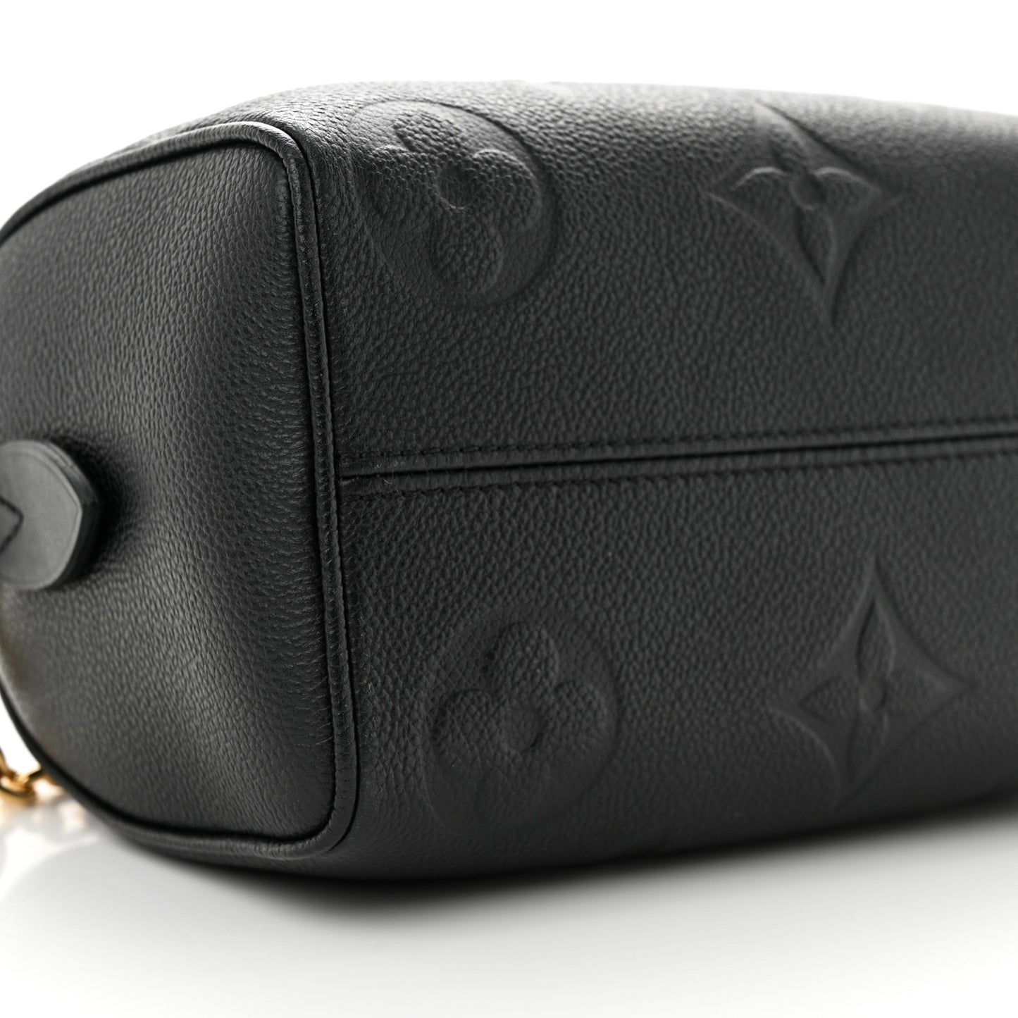 LOUIS VUITTON Empreinte Monogram Giant Speedy Bandouliere 20 Black