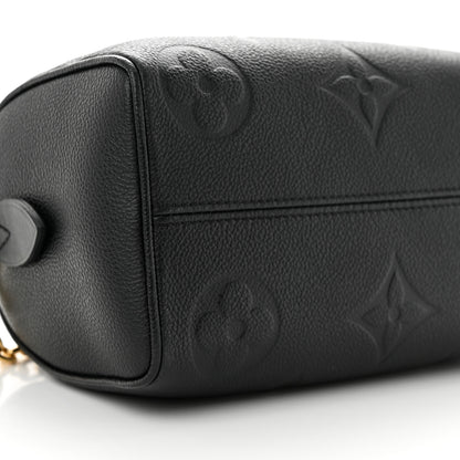 Louis Vuitton LOUIS VUITTON Empreinte Monogram Giant Speedy Bandouliere 20 Black 8 of 9