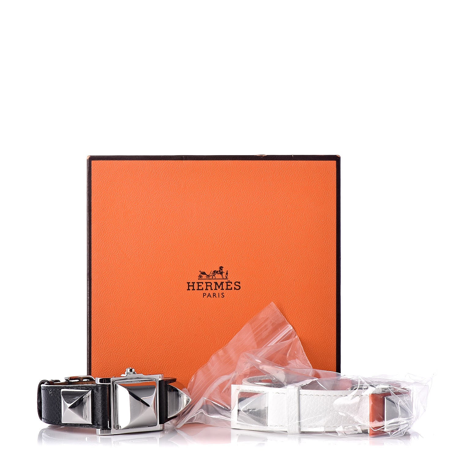 Hermes Stainless Steel Epsom 23mm Medor Quartz Watch Noir 9 of 9