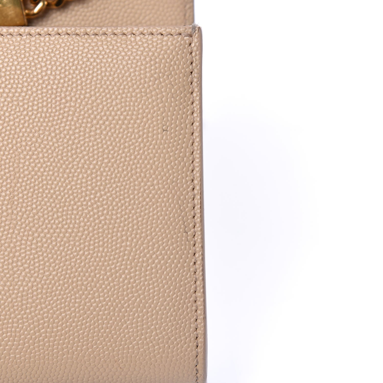 Saint Laurent Grain De Poudre Small Monogram Kate Satchel Nude Powder 7 of 13