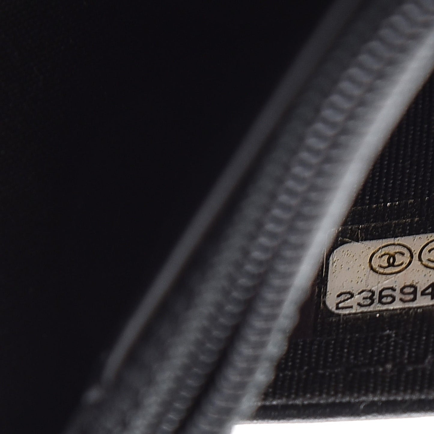 Caviar Quilted Boy Wallet On Chain WOC Black