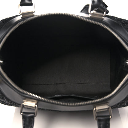 Louis Vuitton Sequin Monogram Sunshine Express Speedy Black 5 of 11