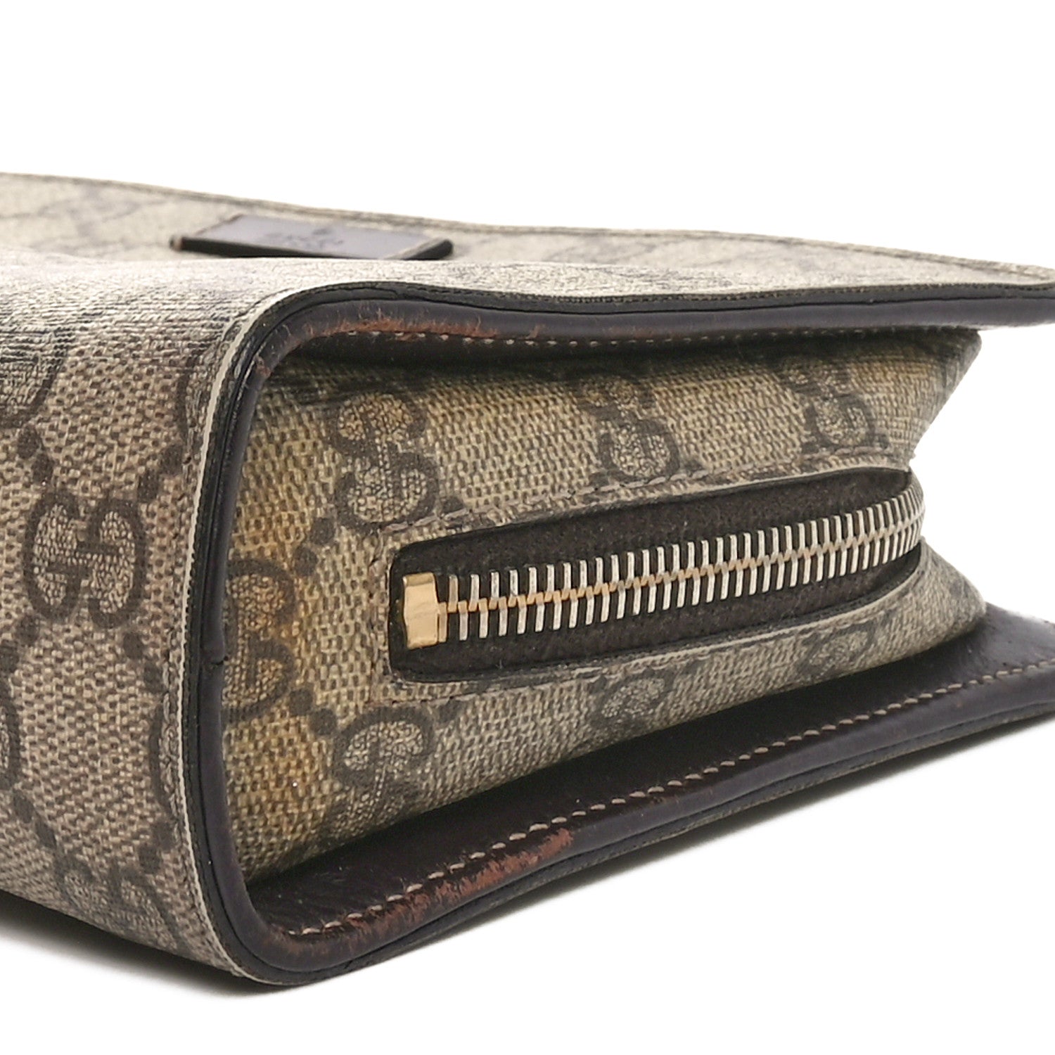 Gucci GG Plus Monogram Large Toiletry Case Brown 10 of 10