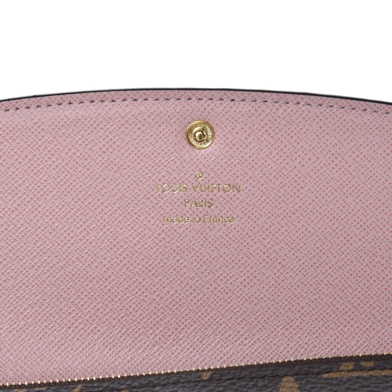 Louis Vuitton Monogram Emilie Wallet Rose Ballerine 6 of 8
