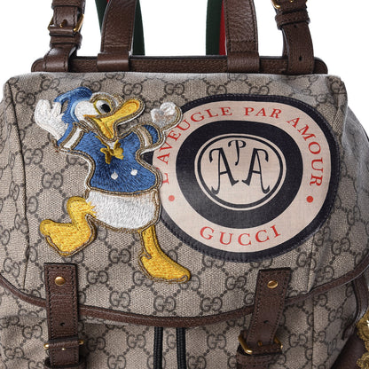 Gucci GG Supreme Monogram Embroidered Flap Backpack 10 of 10
