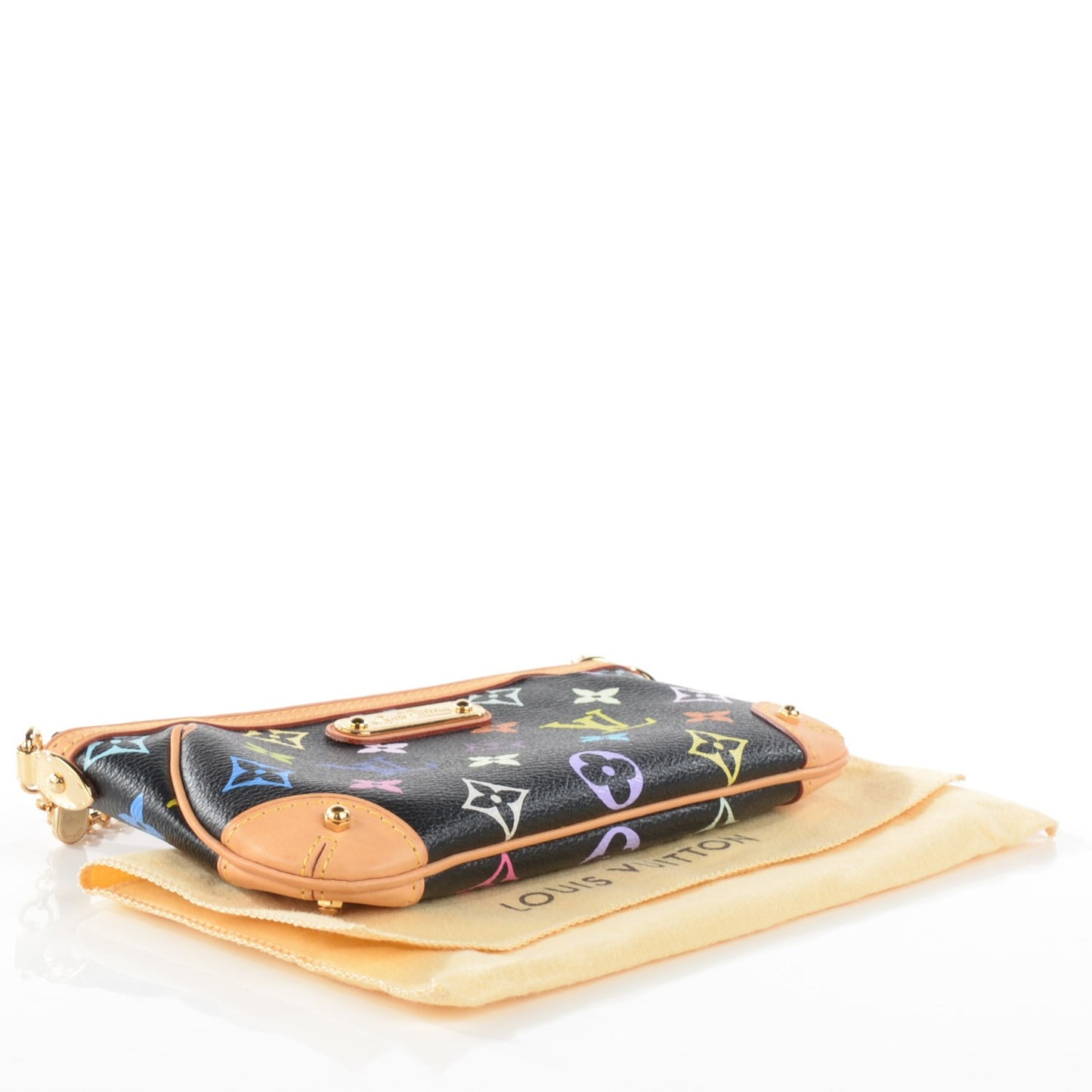 Monogram Multicolor Pochette Milla MM Black