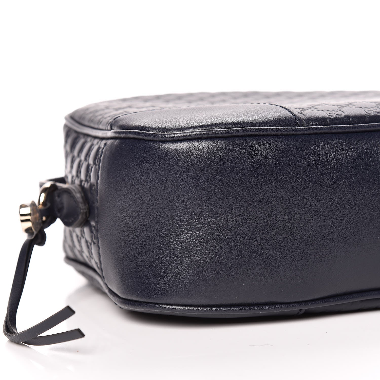 Gucci Soft Microguccissima Mini Bree Messenger Bag Blue 5 of 11