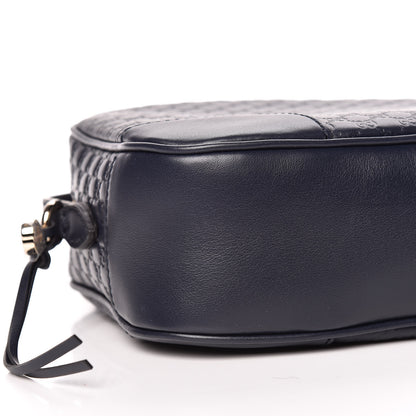 Gucci Soft Microguccissima Mini Bree Messenger Bag Blue 5 of 11