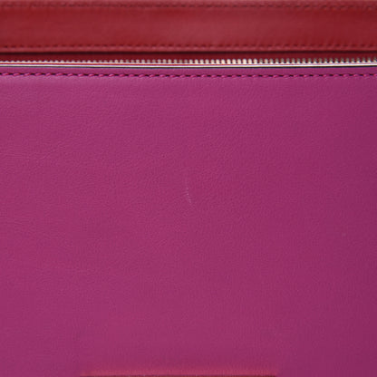 Gucci Moon Calfskin Bi-Color Medium Padlock Shoulder Bag New Rosette Hibiscus Red 9 of 13