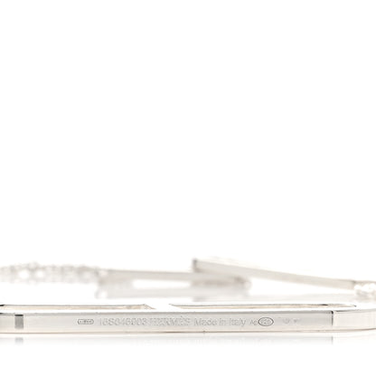 Hermes Sterling Silver Ever Chaine d'Ancre Long Necklace 120 4 of 5