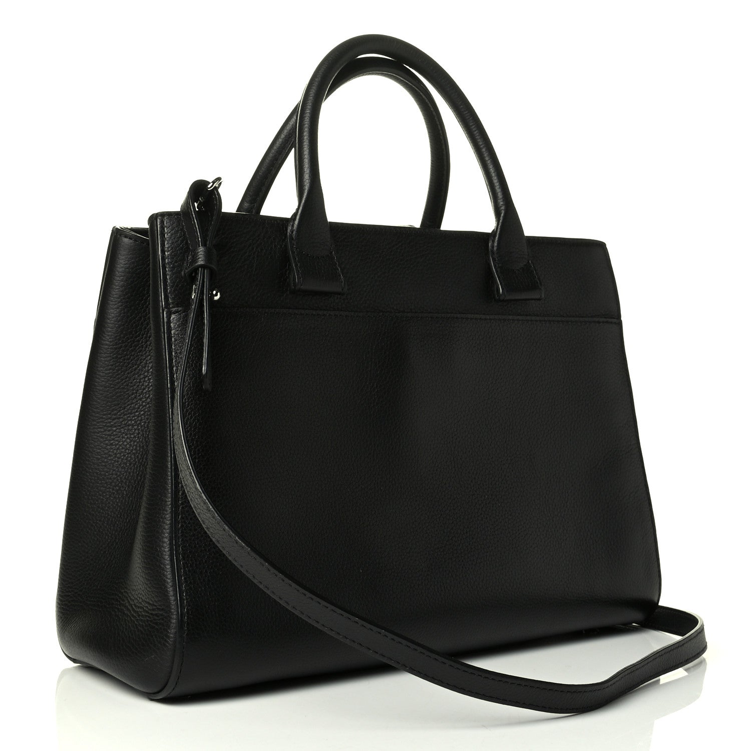 Chanel Grained Calfskin Small Neo Executive Shopper Tote Black 2 of 8