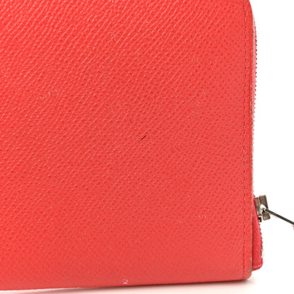 Hermes Epsom Silk'In Wallet Rose Jaipur 14 of 15