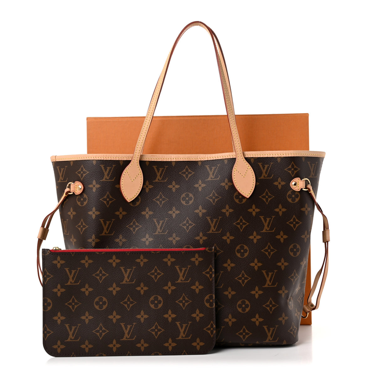 Monogram Neo Neverfull MM Cherry