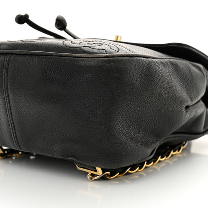 Chanel Caviar CC Backpack Black 10 of 19