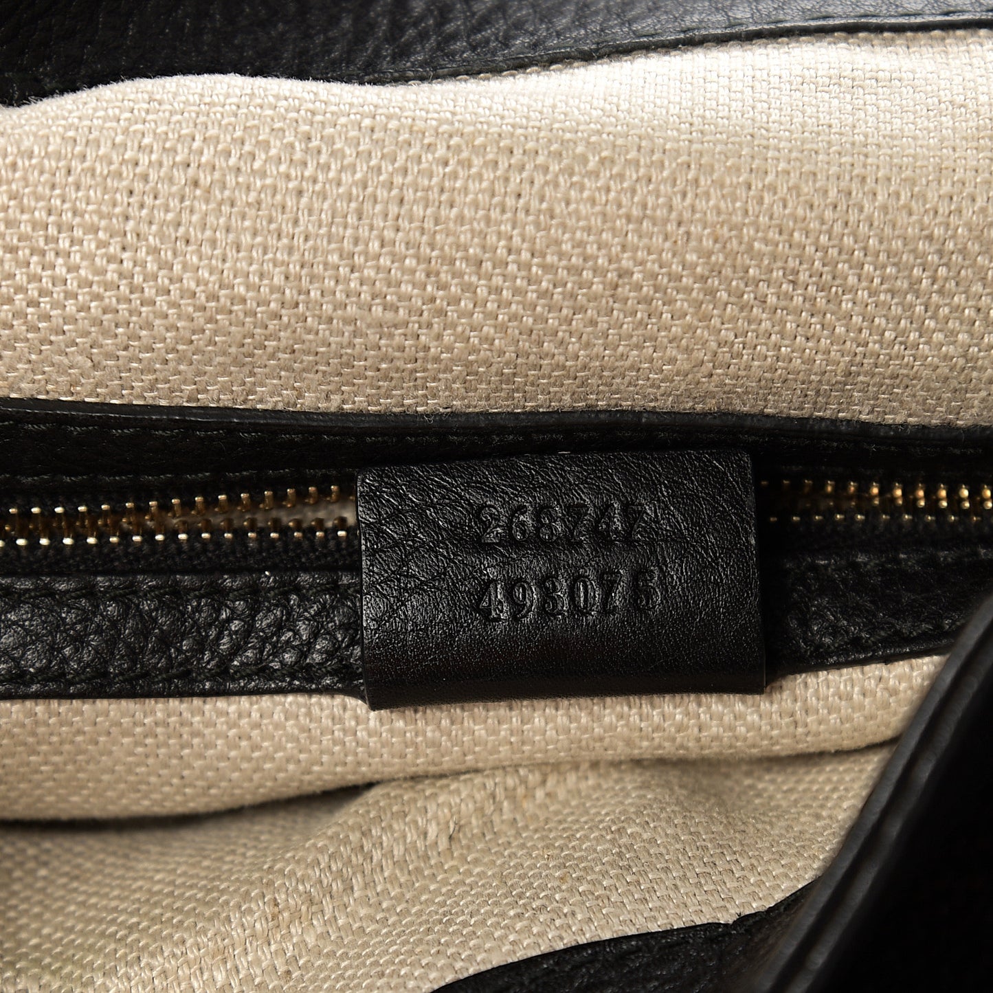 Pebbled Calfskin Medium Greenwich Shoulder Bag Black