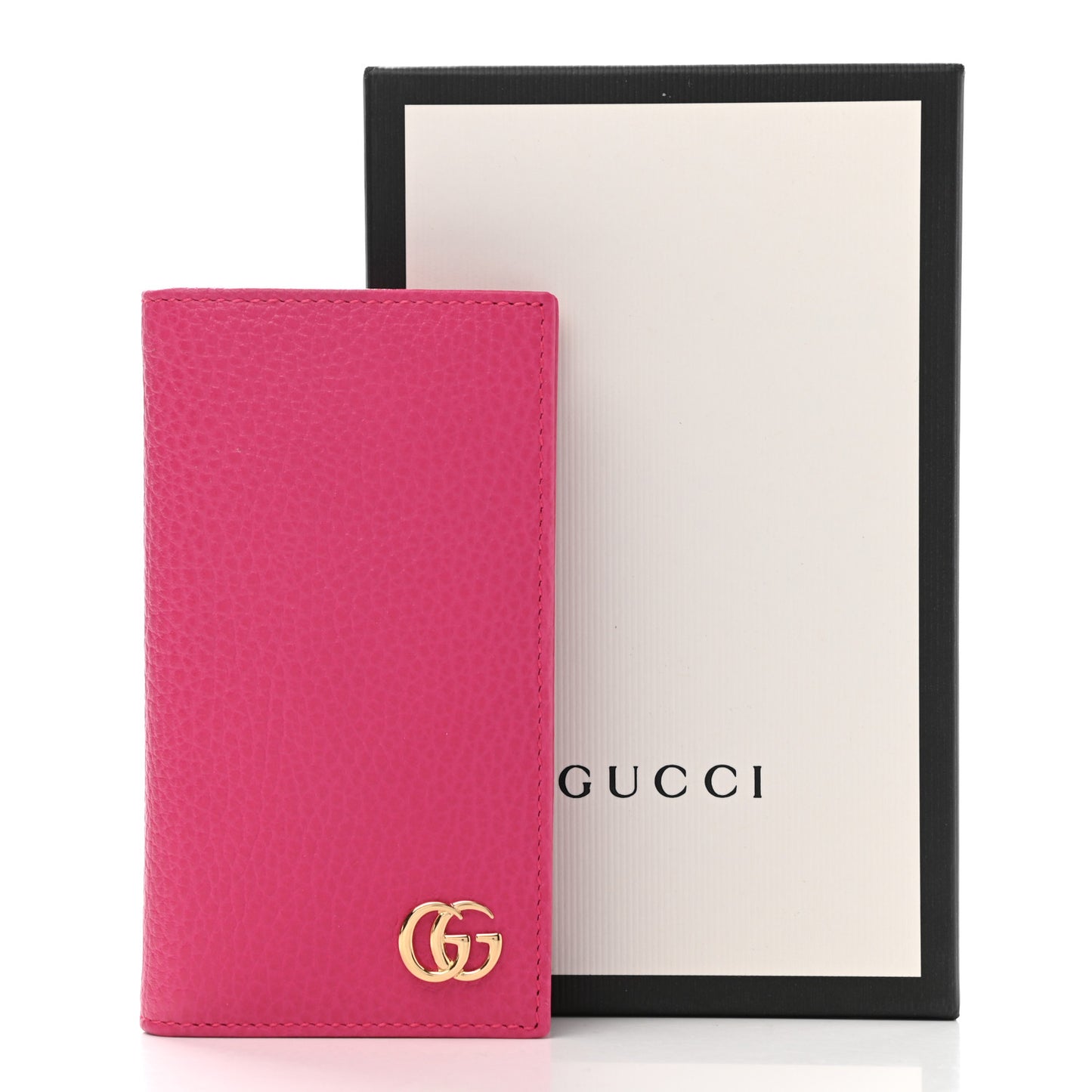 Pebbled Calfskin GG Marmont iPhone 7/8 Case Pink