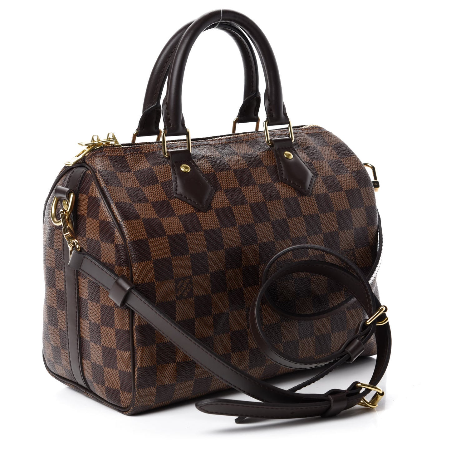 Damier Ebene Speedy Bandouliere 25