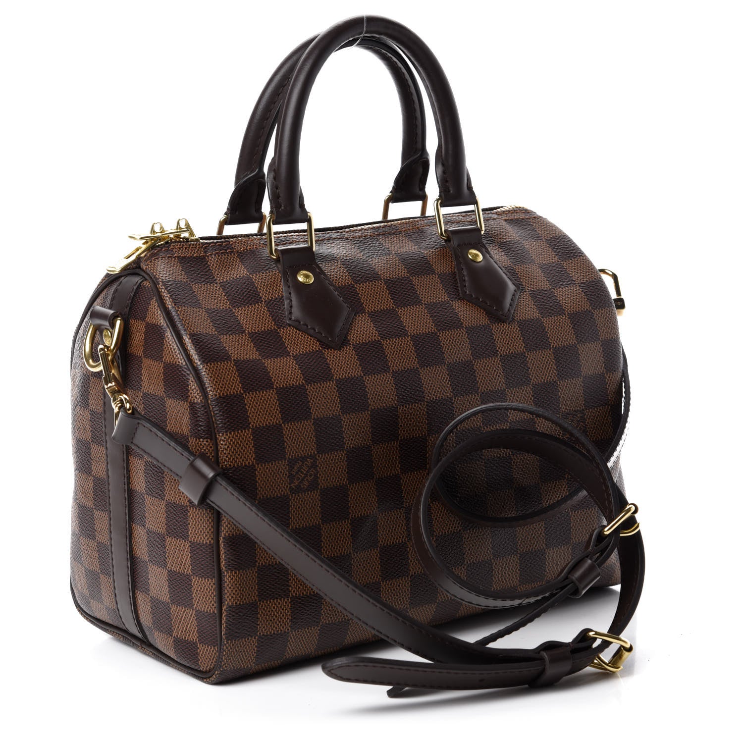 Louis Vuitton Damier Ebene Speedy Bandouliere 25 3 of 11