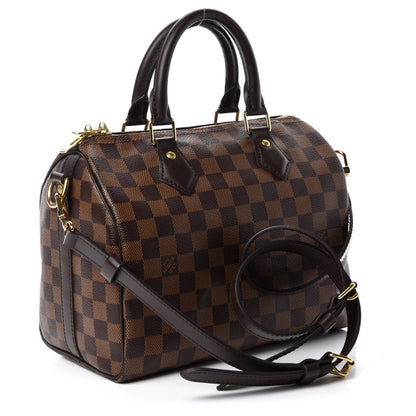 Louis Vuitton Damier Ebene Speedy Bandouliere 25 3 of 11