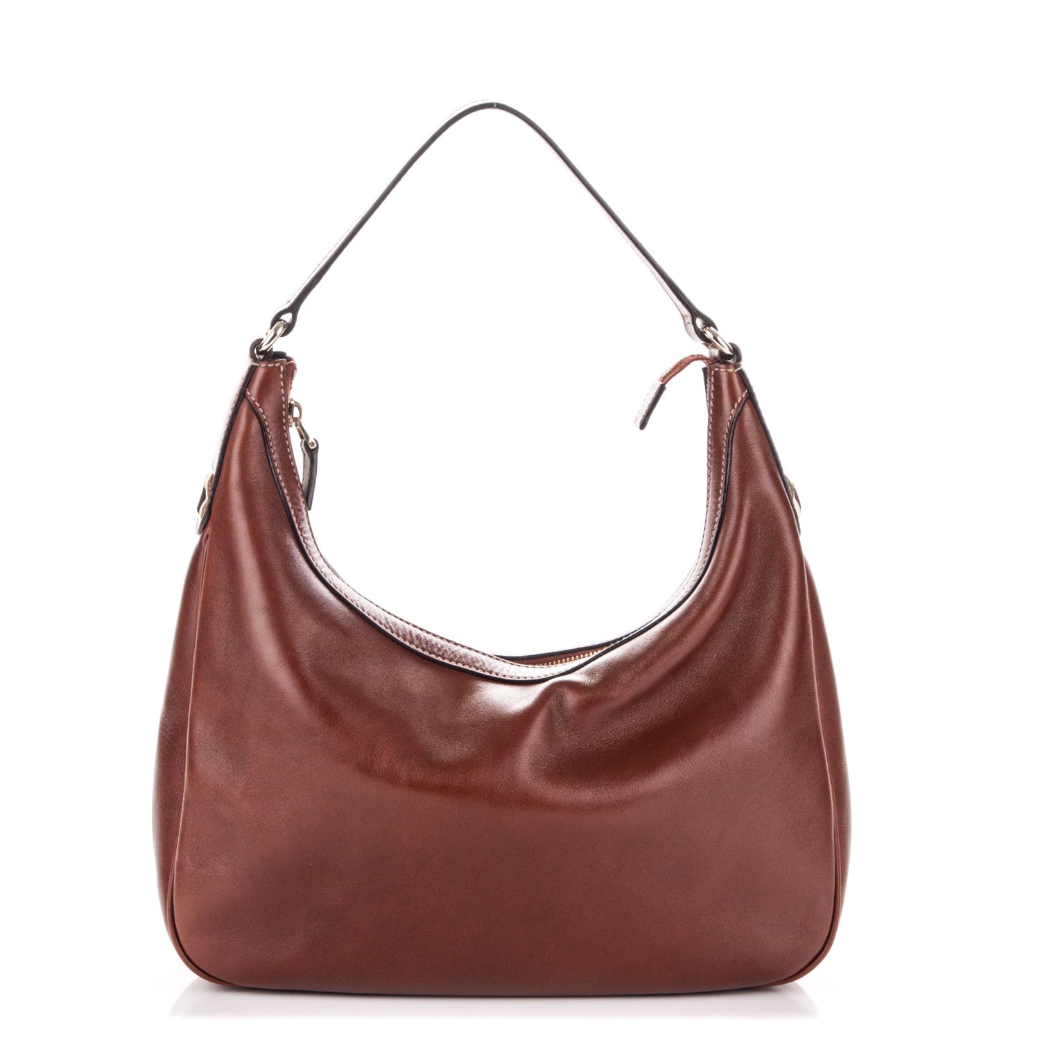 Gucci Calfskin Small Charmy Hobo Brown 1 of 7