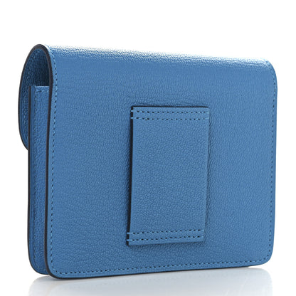 Hermes Evercolor Roulis Slim Wallet Bleu Frida 4 of 9