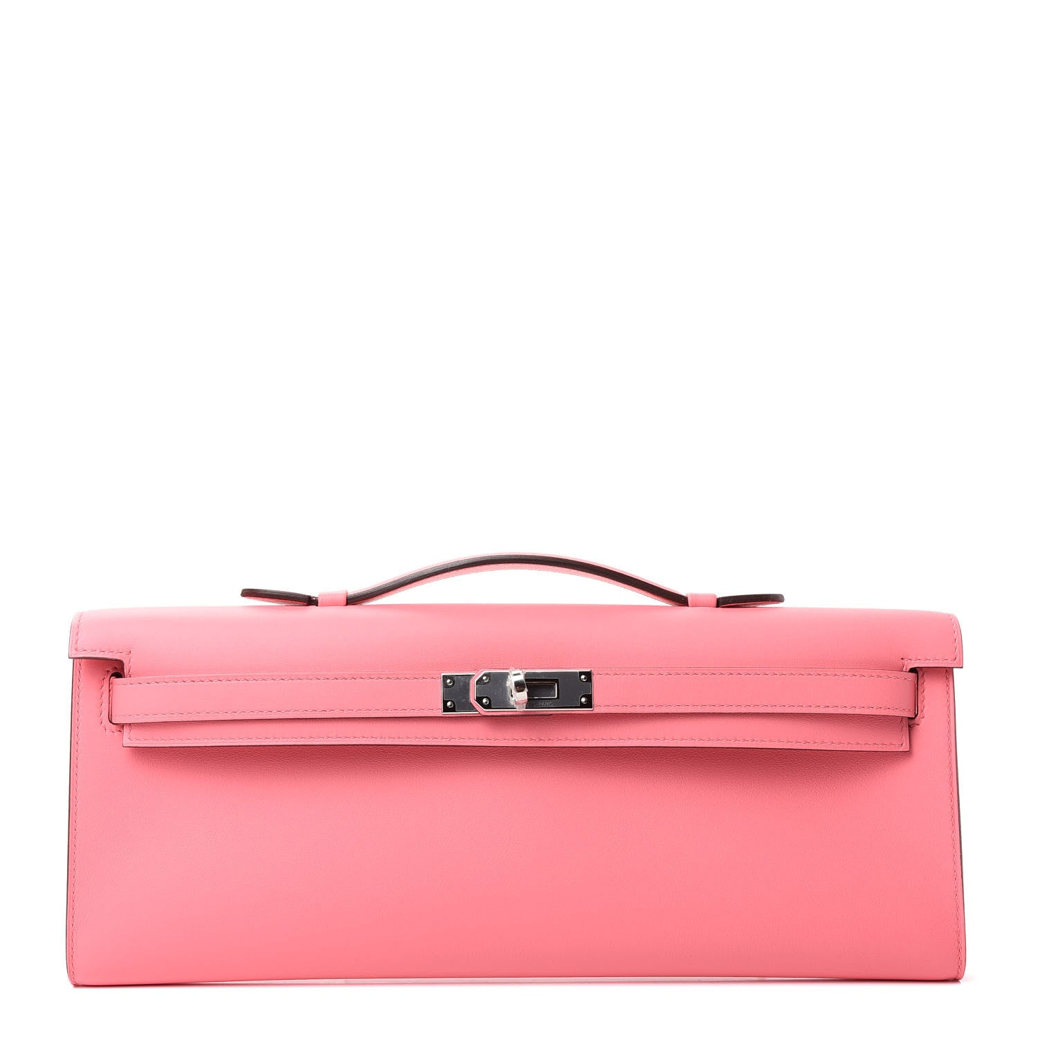 Hermes Swift Kelly Cut Clutch Pochette Rose D'Ete 1 of 7