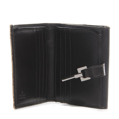 Gucci Monogram Web Jackie French Wallet Brown 8 of 8