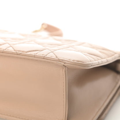 Christian Dior Lambskin Cannage Miss Dior Promenade Pouch Beige 12 of 14