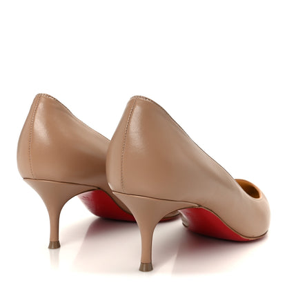 Christian Louboutin Nappa Kate 55 Pumps 38 Nude 5 of 10