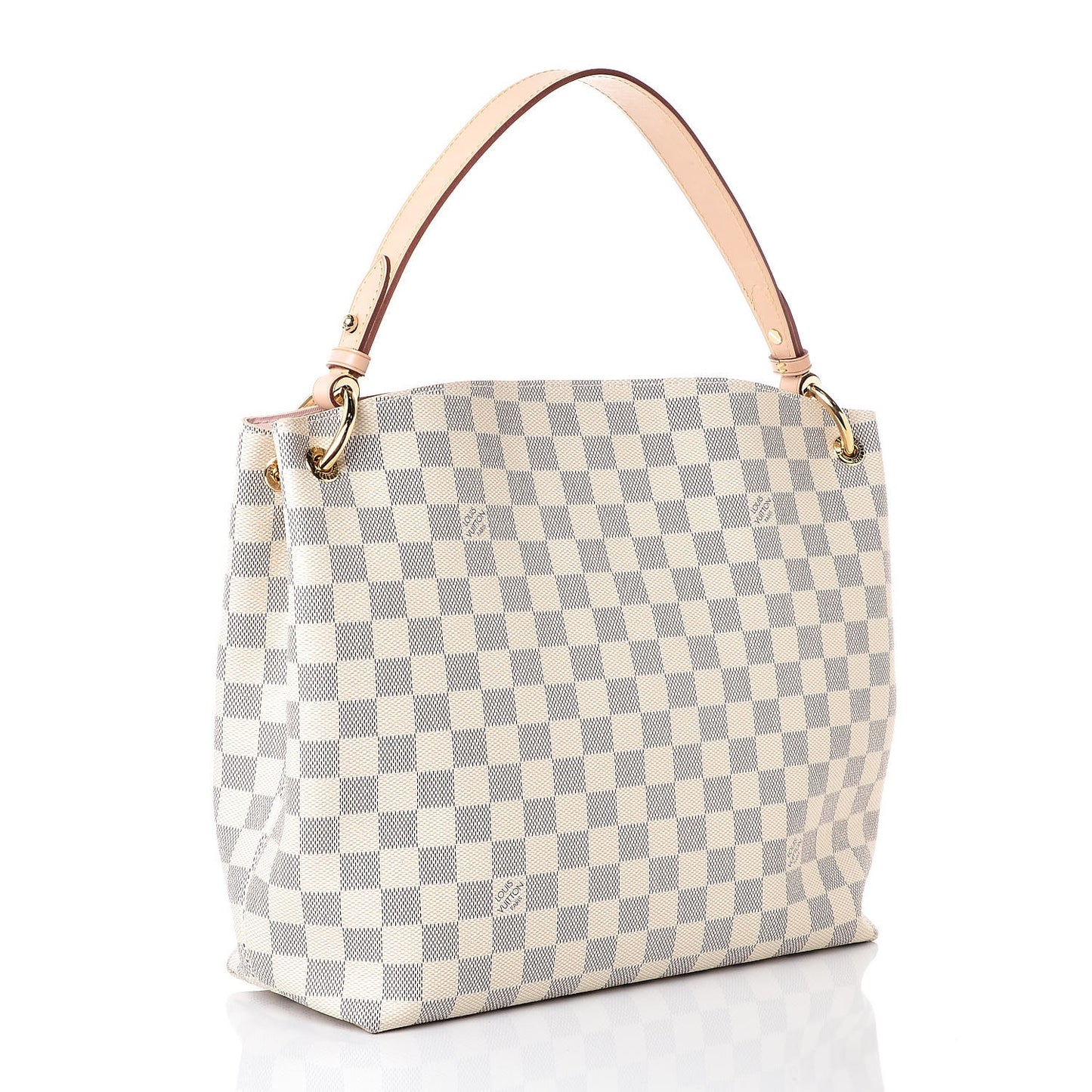 Damier Azur Graceful PM Rose Ballerine