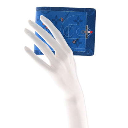 Louis Vuitton Monogram Slender Wallet Basketball Blue 2 of 7