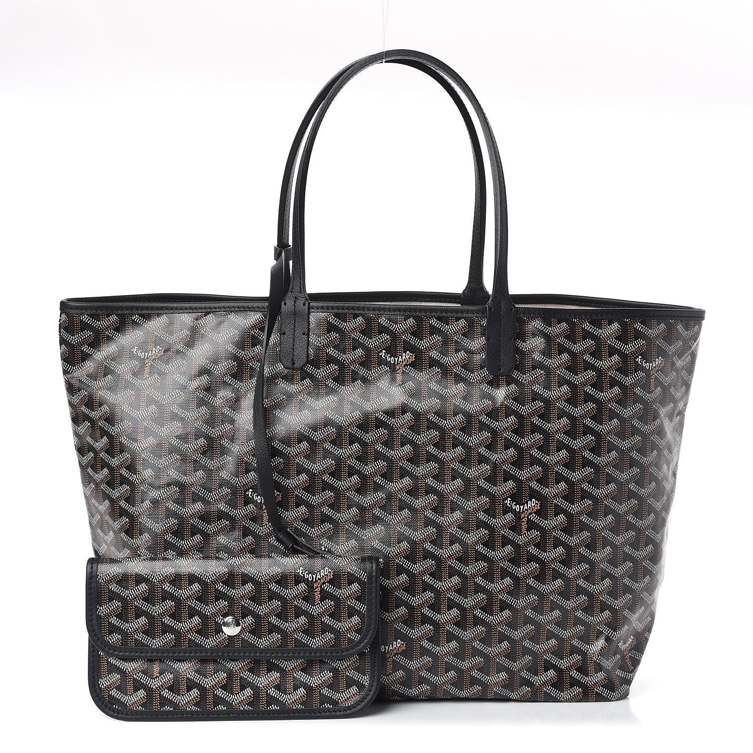 Goyard Goyardine Saint Louis PM Black 1 of 11