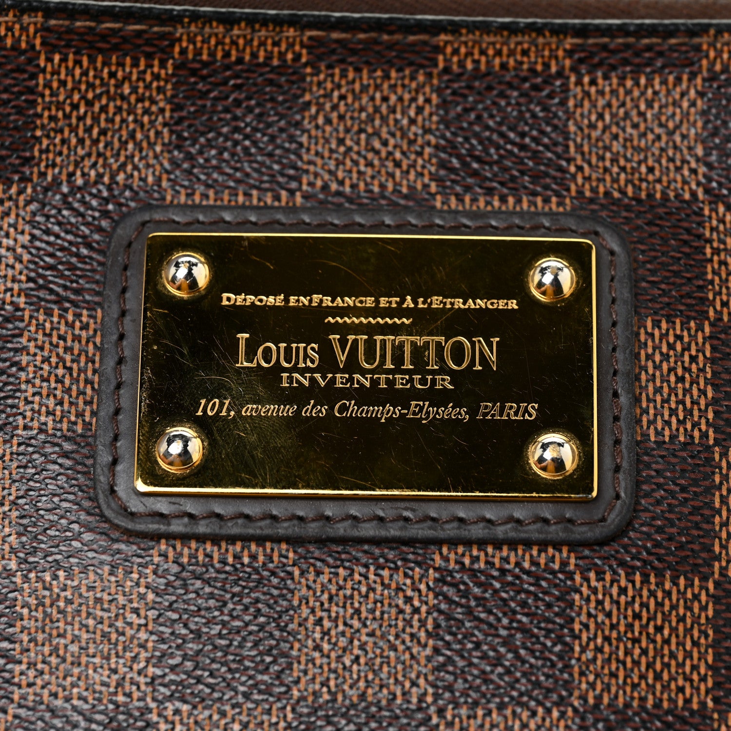 Louis Vuitton Damier Ebene Eva Clutch 13 of 13