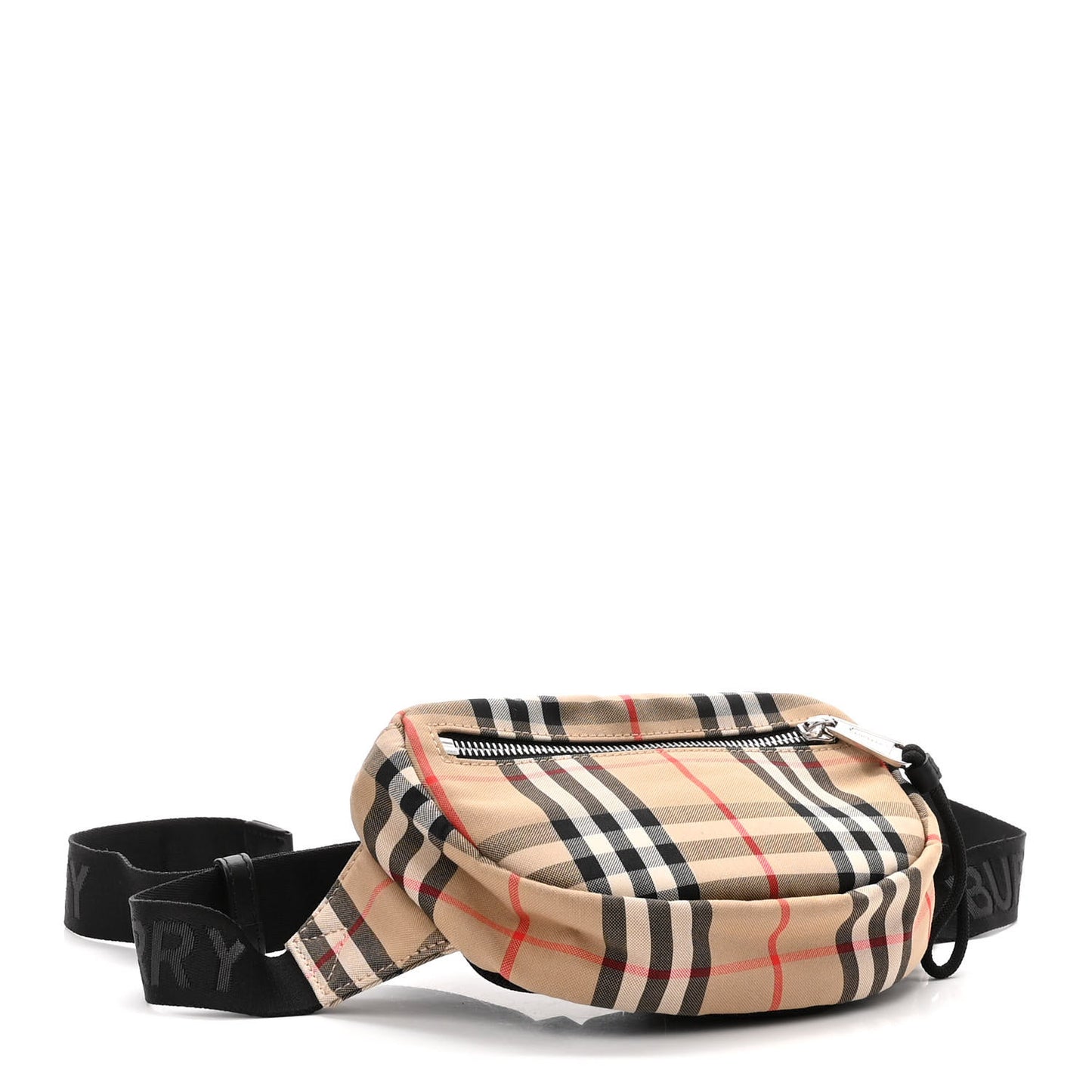 Nylon Vintage Check Small Cannon Bum Bag Archive Beige