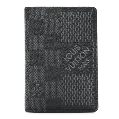 Louis Vuitton Damier Graphite 3D Pocket Organizer Black Grey 1 of 8
