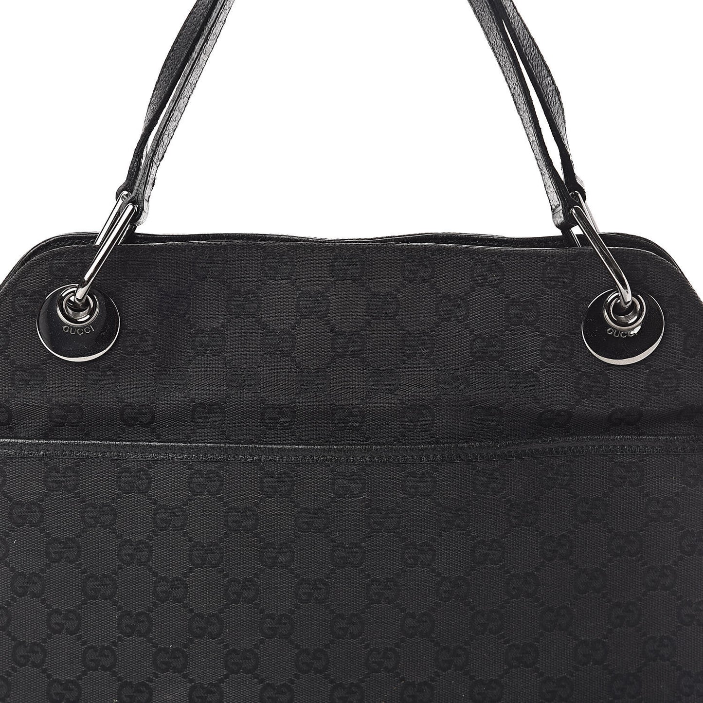 Monogram Medium Eclipse Shoulder Bag Black