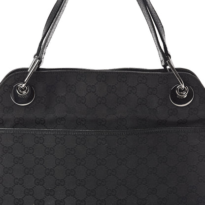 Gucci Monogram Medium Eclipse Shoulder Bag Black 7 of 9