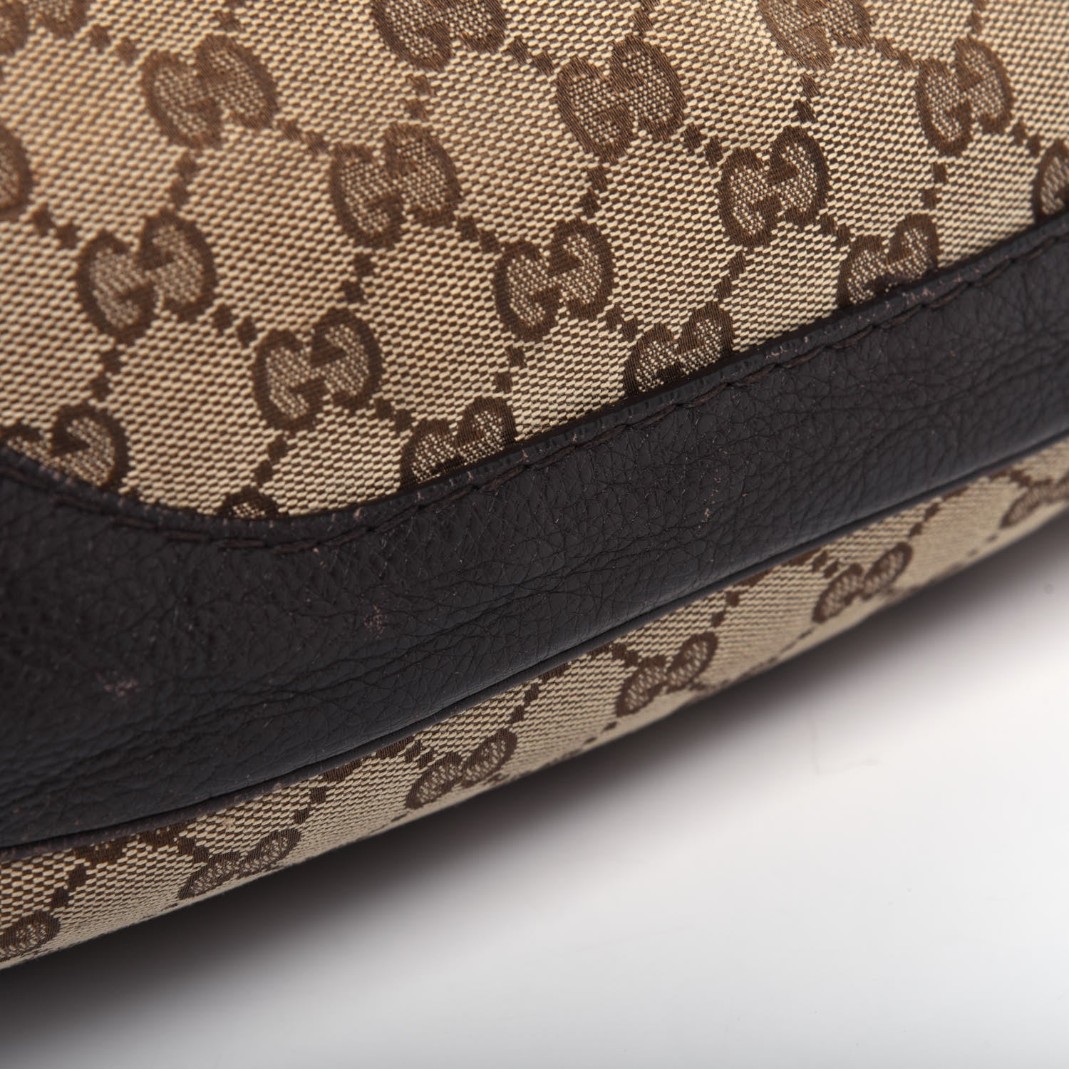 Gucci Monogram Charlotte Medium Hobo Brown 22 of 29