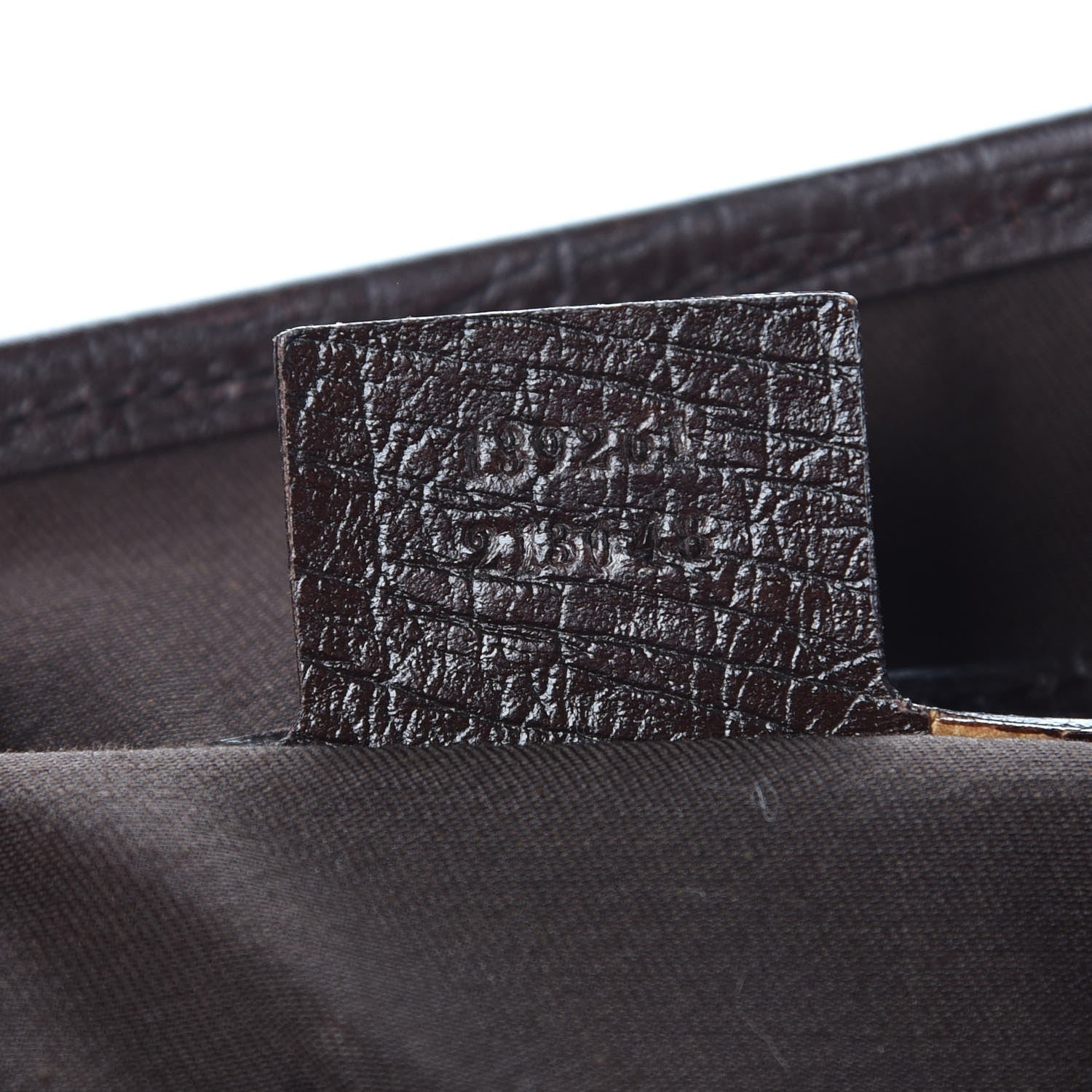 Gucci Monogram Small Jolicoeur Tote Dark Brown 7 of 8