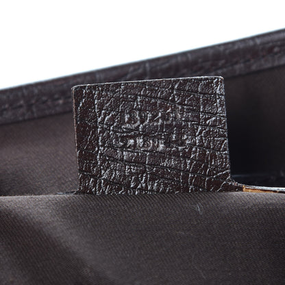 Gucci Monogram Small Jolicoeur Tote Dark Brown 7 of 8