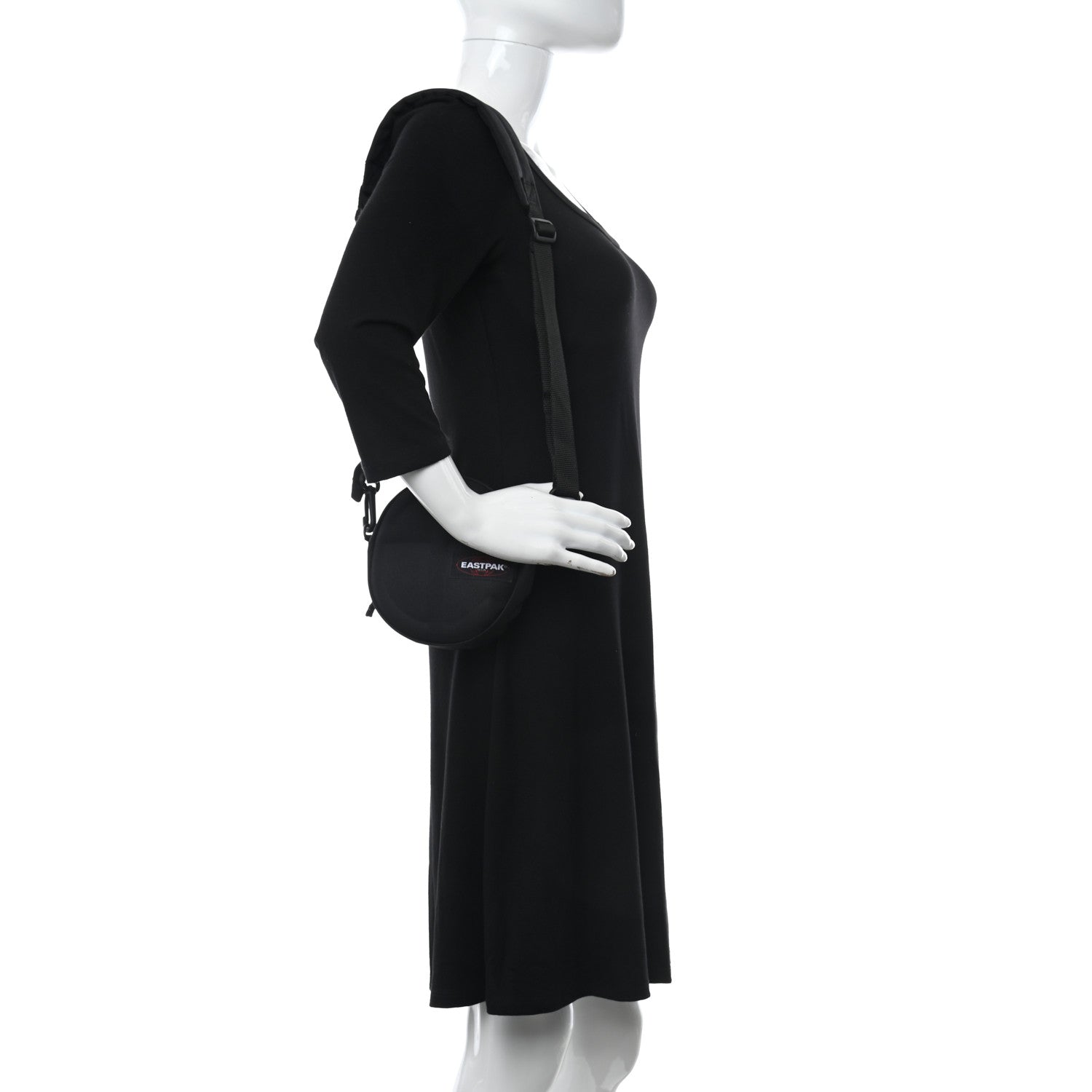 Telfar x EASTPAK Tactical Nylon Circle Bag Black 2 of 9