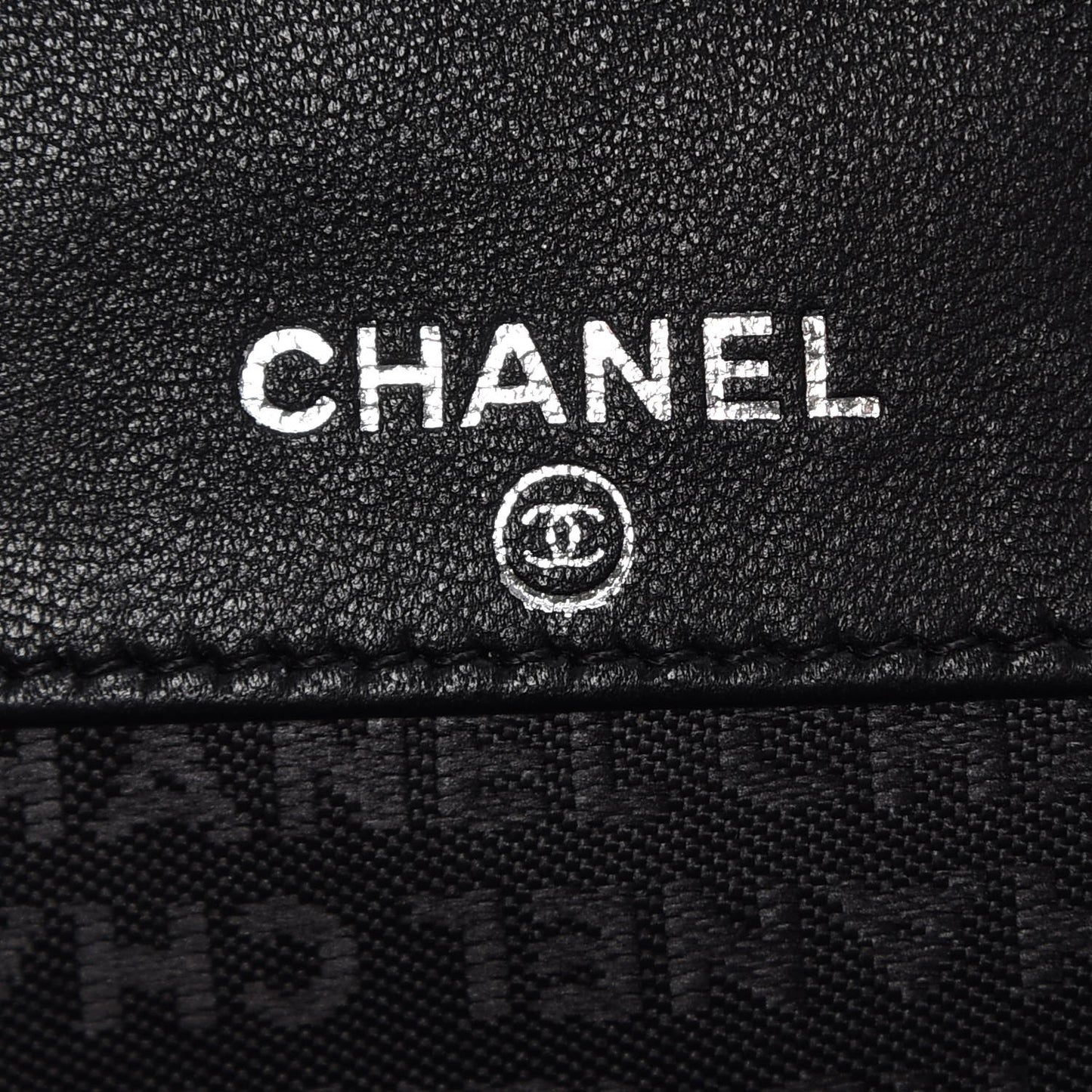 Lambskin Precious Symbols French Wallet Black