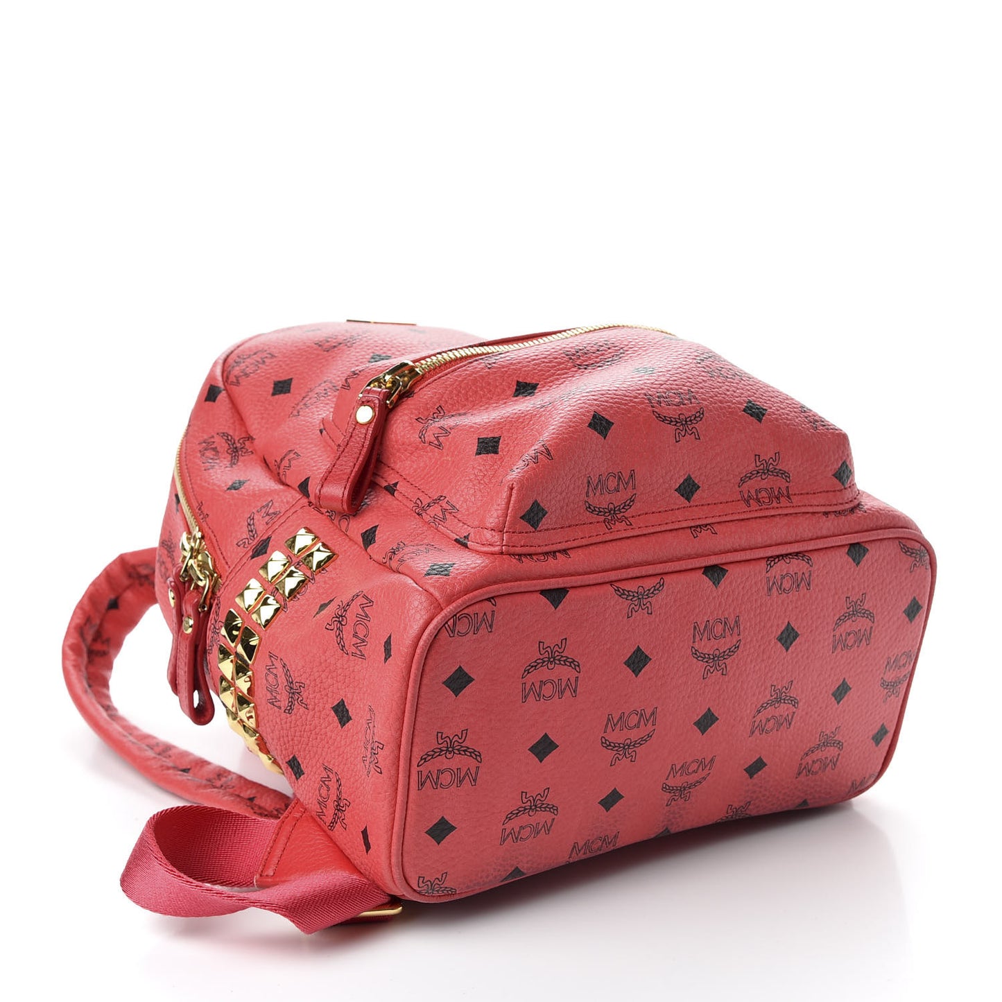 Visetos Side Stud Small Stark Backpack Corail