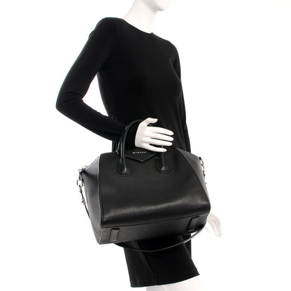 Givenchy Sugar Goatskin Medium Antigona Black 3 of 8