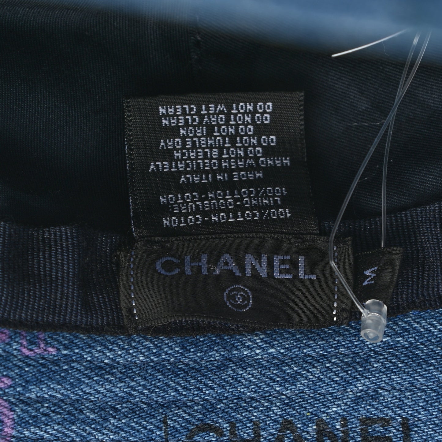 Denim Mood Cloche Bucket Hat M Blue