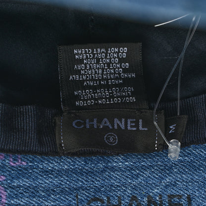 Chanel Denim Mood Cloche Bucket Hat M Blue 8 of 8