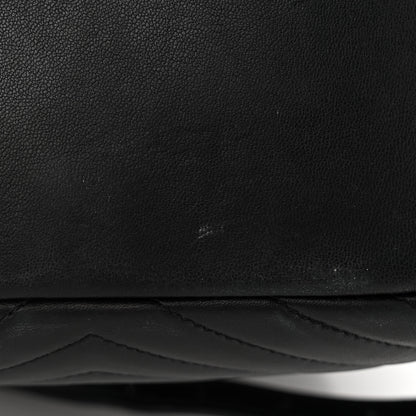Saint Laurent Lambskin Matelasse Monogram Joe Backpack Black 11 of 11