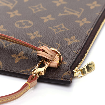 Louis Vuitton Monogram Neverfull MM GM Pochette 9 of 9