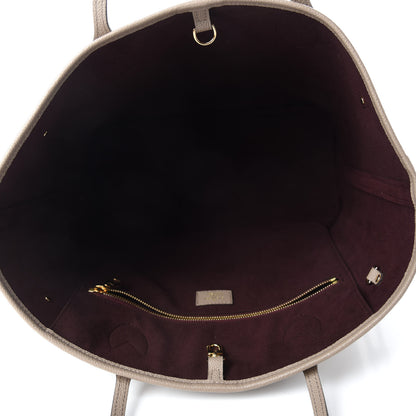 Louis Vuitton Empreinte Monogram Giant Neverfull MM Tourterelle 5 of 9